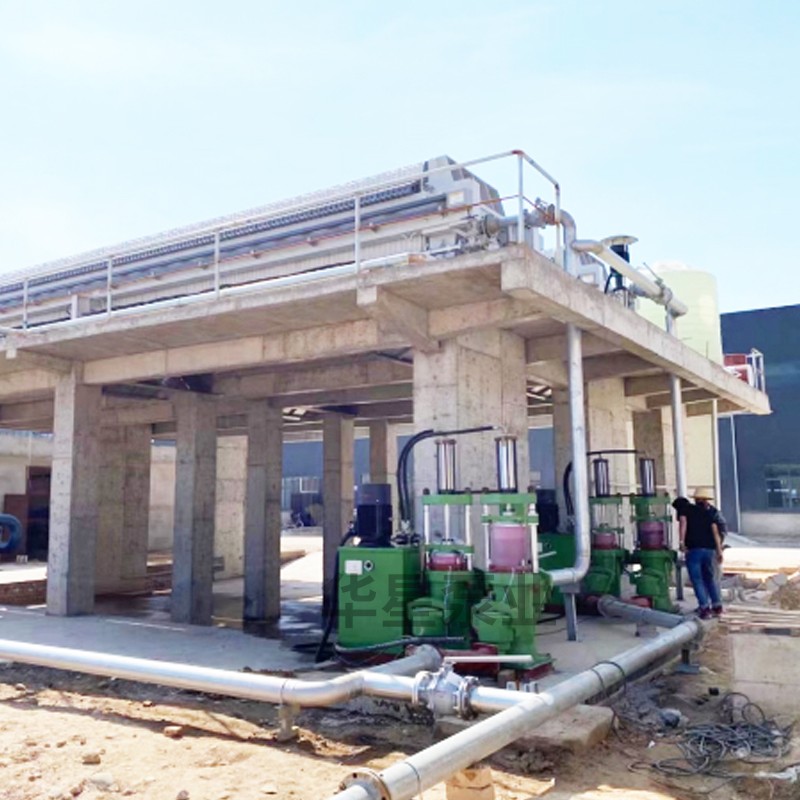 壓濾機節(jié)能進料泵，液壓陶瓷柱塞泥漿泵