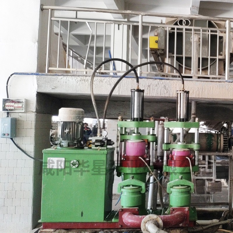 壓濾機節(jié)能進料泵，液壓陶瓷柱塞泥漿泵