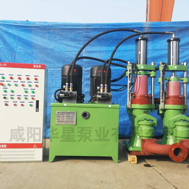 壓濾機節(jié)能進料泵，液壓陶瓷柱塞泥漿泵