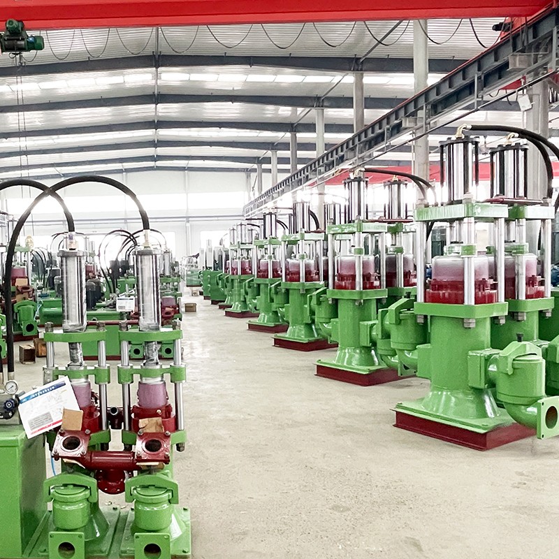 壓濾機節(jié)能進料泵，液壓陶瓷柱塞泥漿泵
